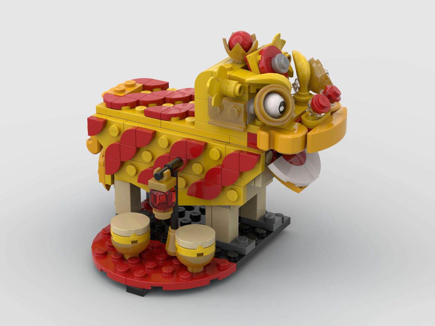 Dancing Lion alternate build