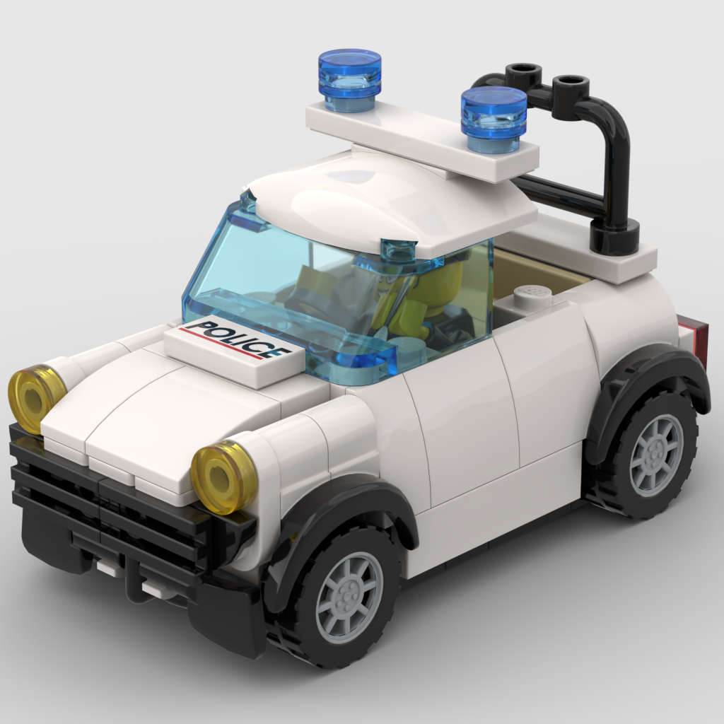 Modern Police Cruiser