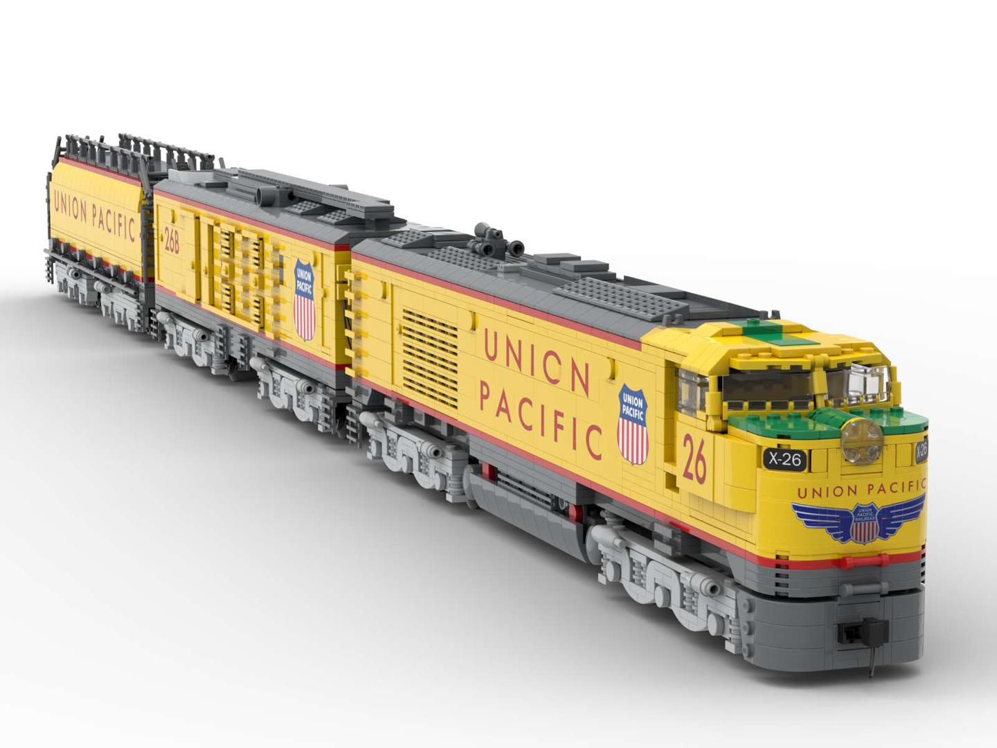 Union Pacific GE 8500 GTEL