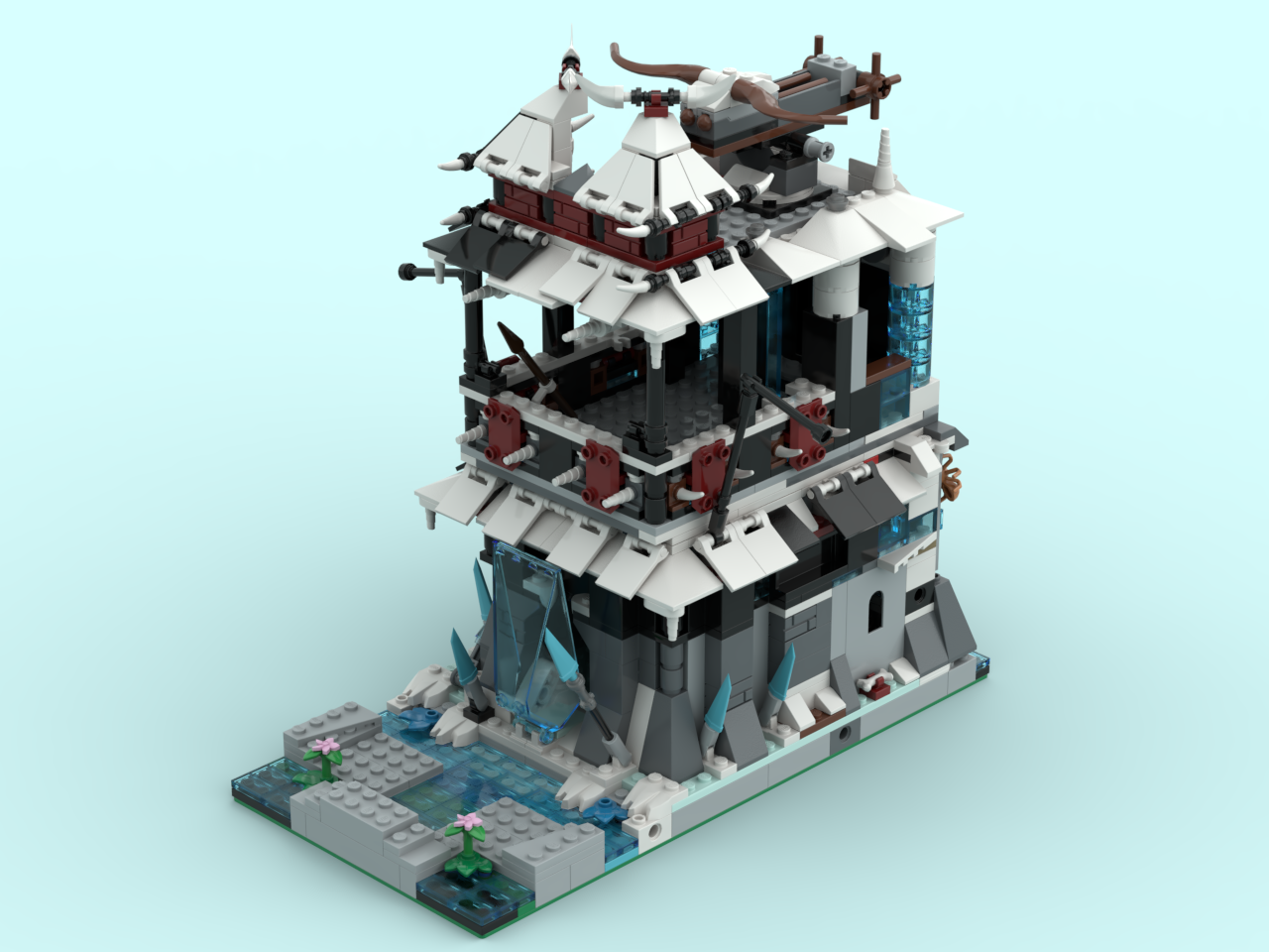 Forsaken Fortress - Modification of Set 70678