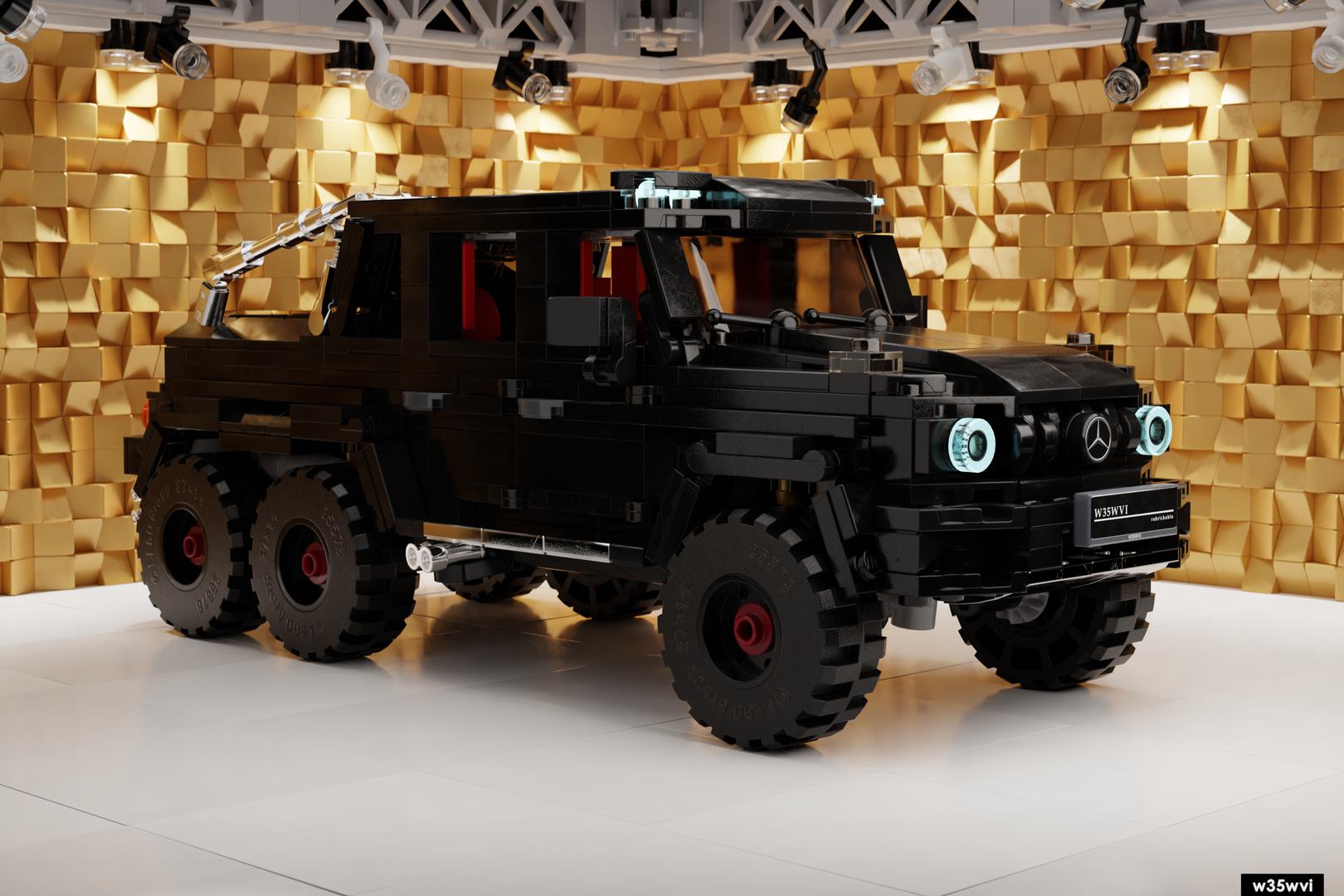 `15 Mercedes-Benz G63 6X6 Black Out