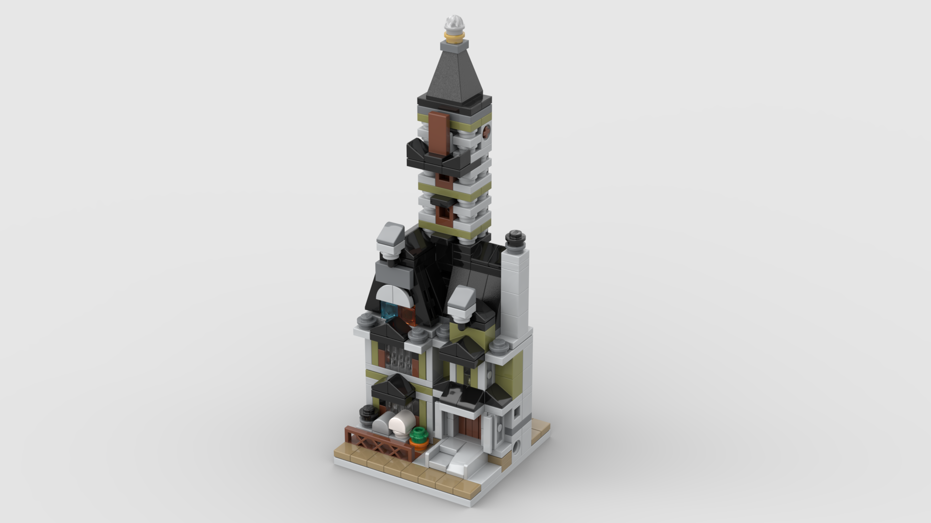 Mini Modular 10273 Haunted House
