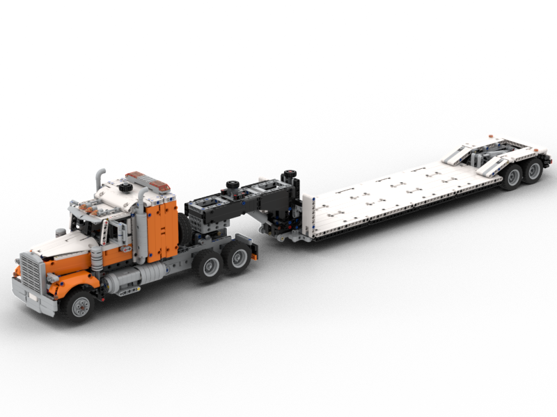 Truck &amp; Gooseneck Trailer (42128 / 42078 Alternate)