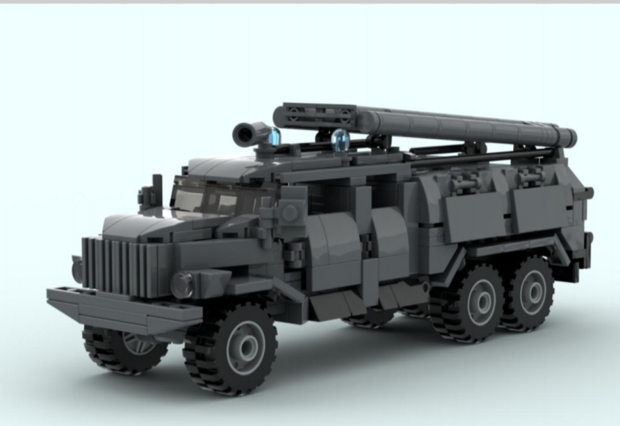 ZIL-131 AC-40-137A Fire Truck