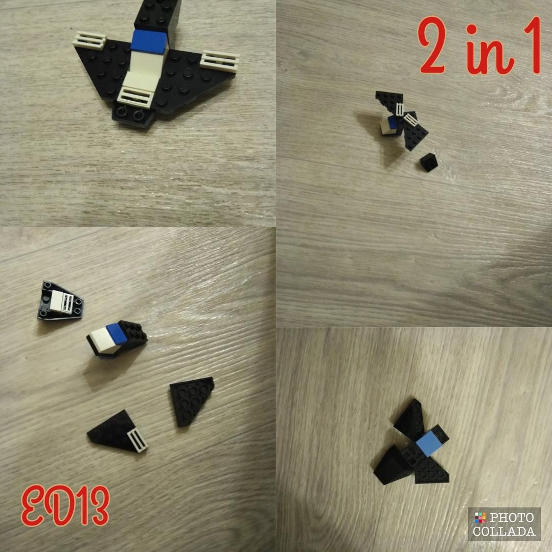 2 in 1: helicopter and plane