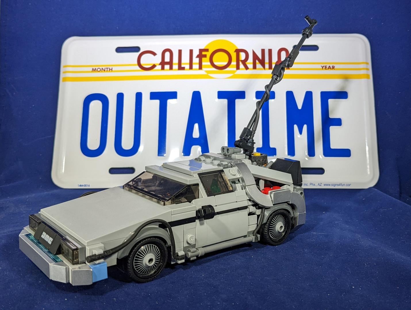 Back to the Future DeLorean Time Machine