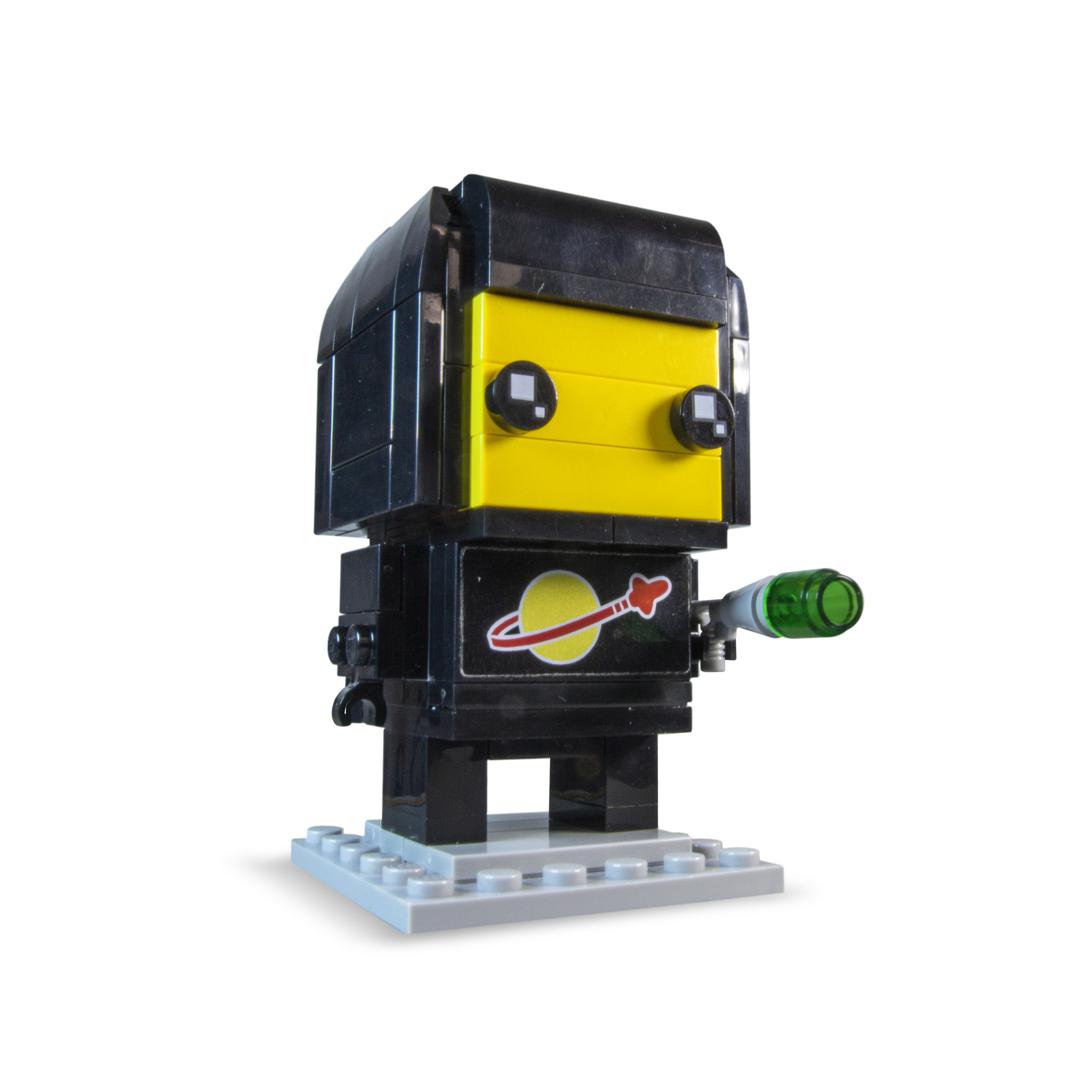Classic Black Astronaut Brickheadz