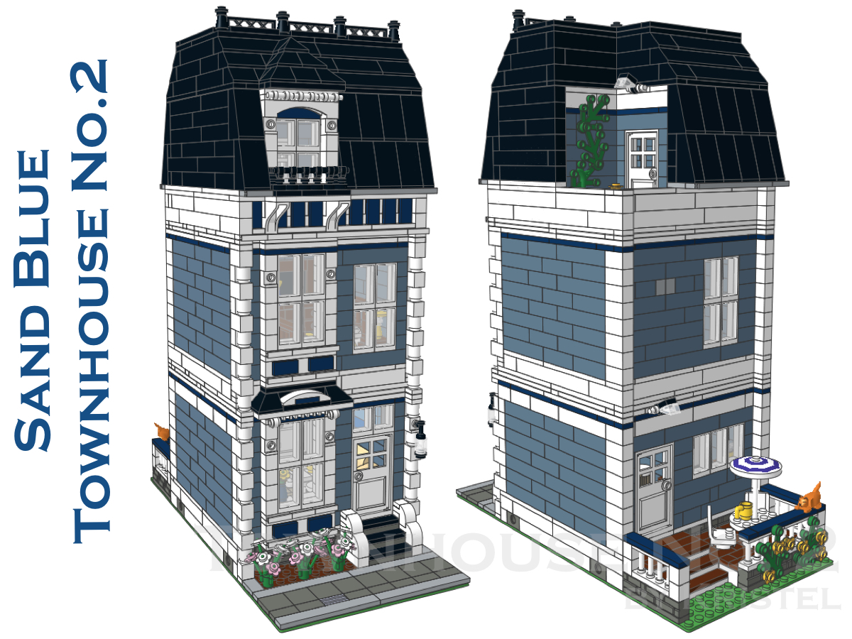 Sand Blue Townhouse