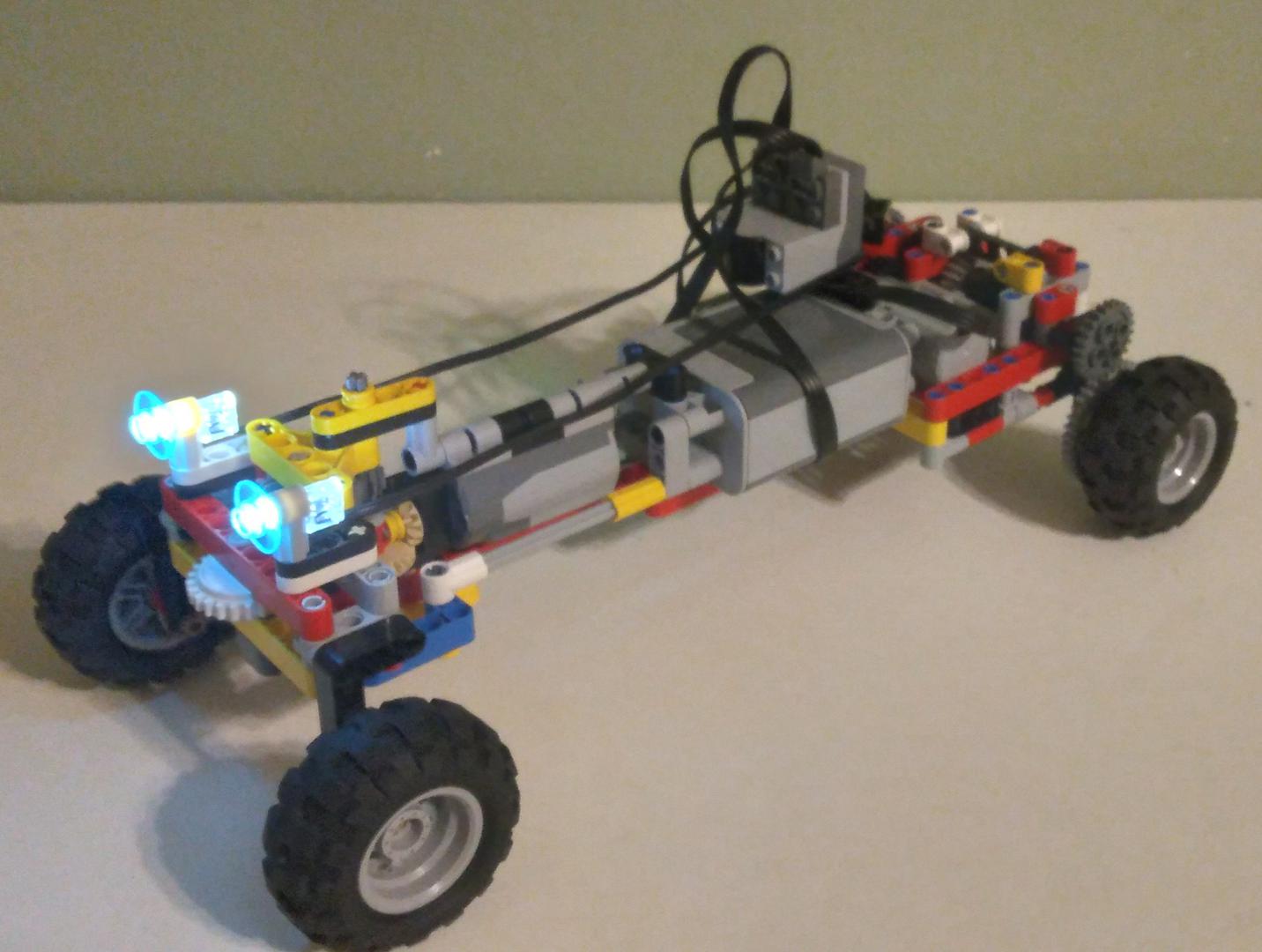 Suspension-Less Portal Axle RC Car