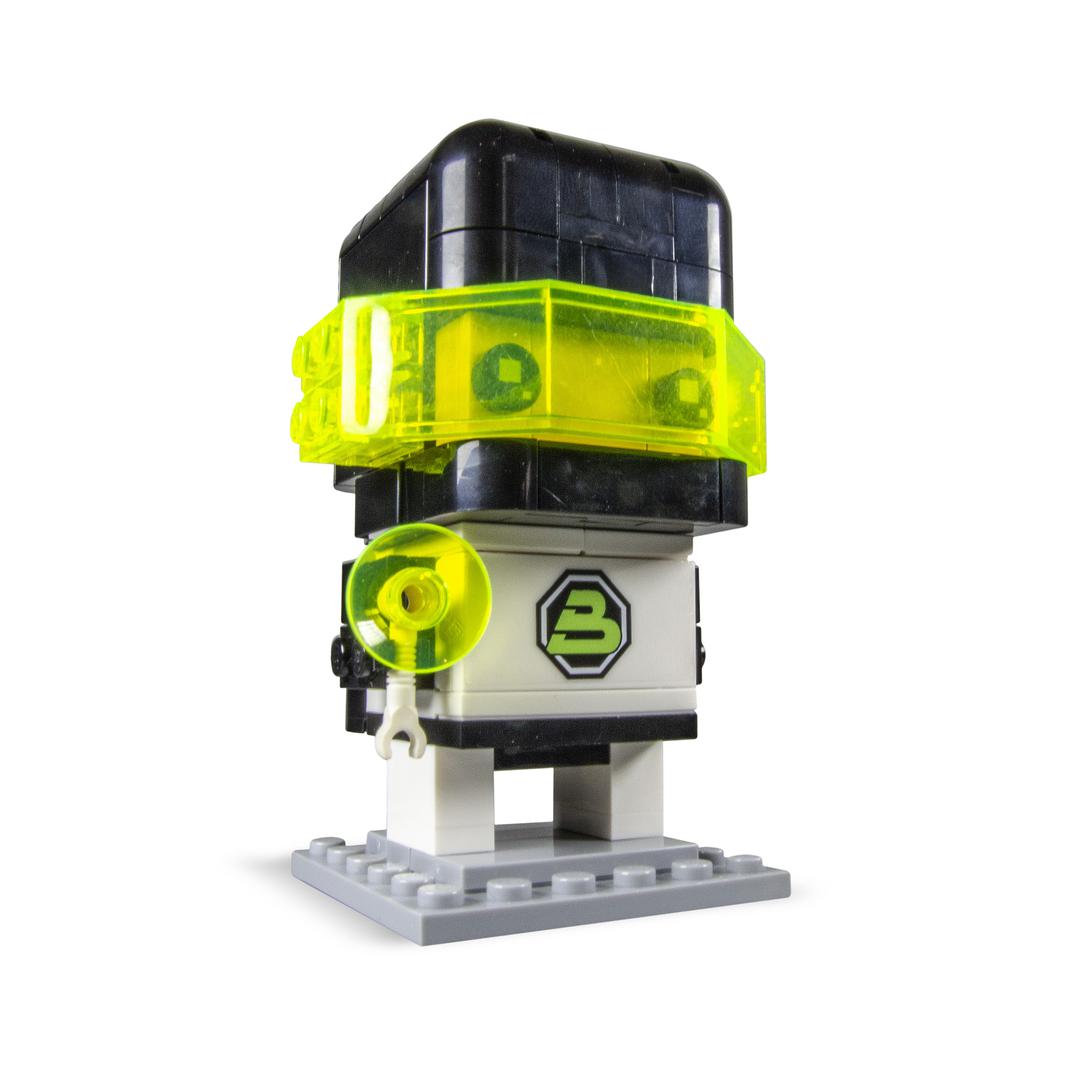 Blacktron 2 Astronaut Brickheadz