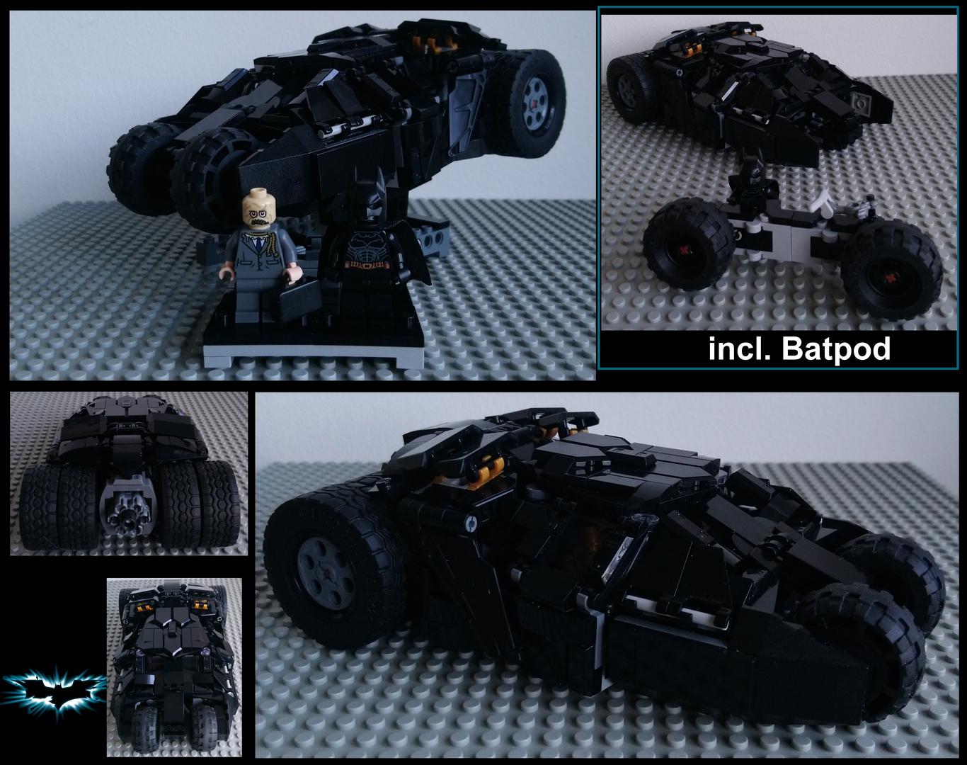 The Tumbler (incl. Batpod)