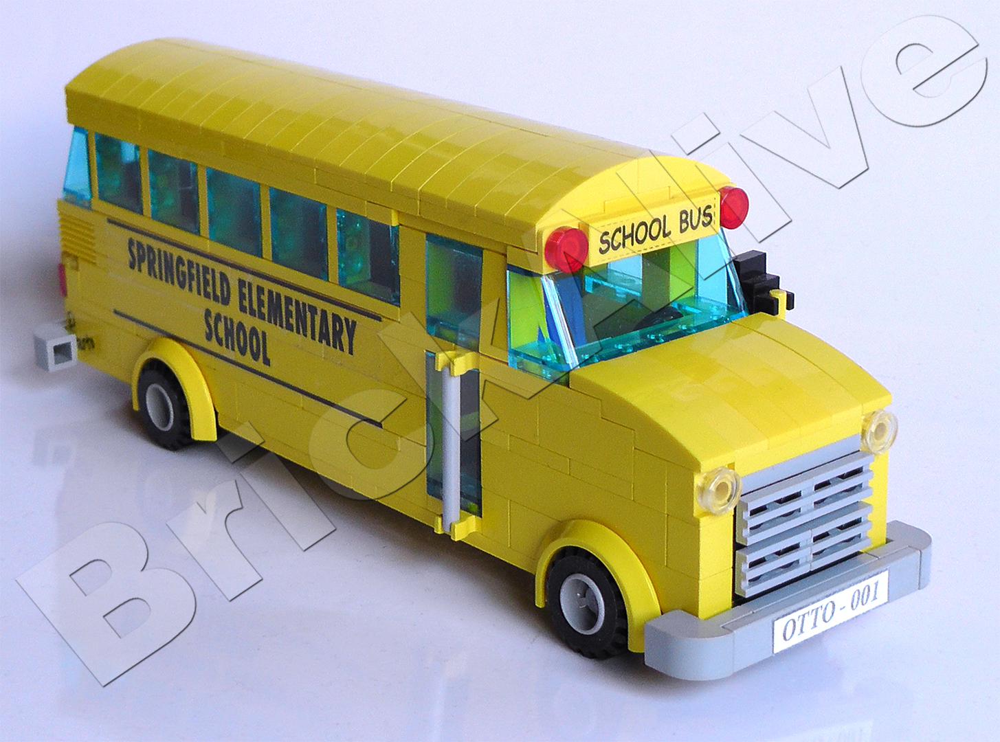 Otto School Bus - le bus scolaire d'Otto - Les simpsons