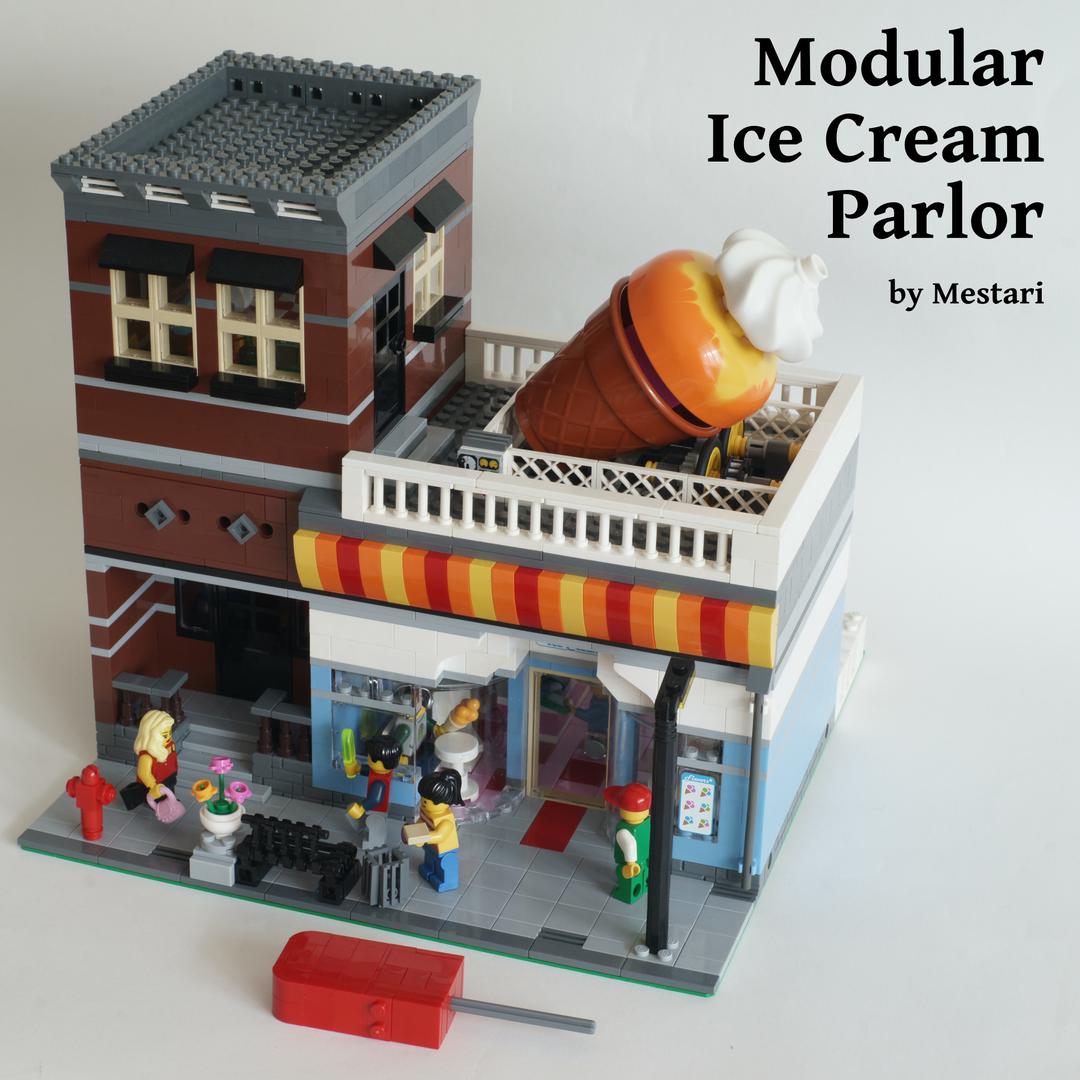 Modular Ice Cream Parlor with Power Functions