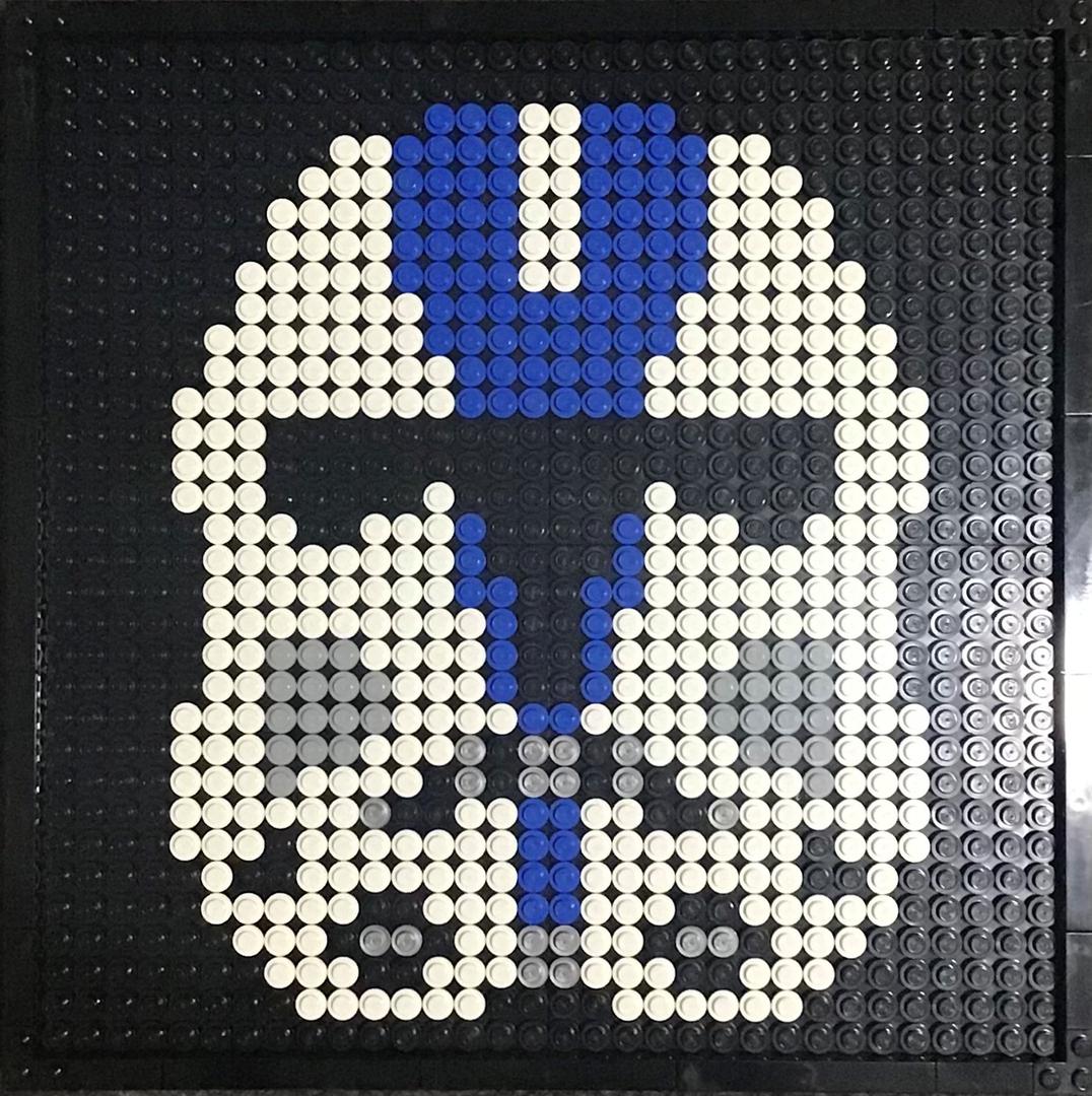 501st Trooper Helmet Mosaic alternate build
