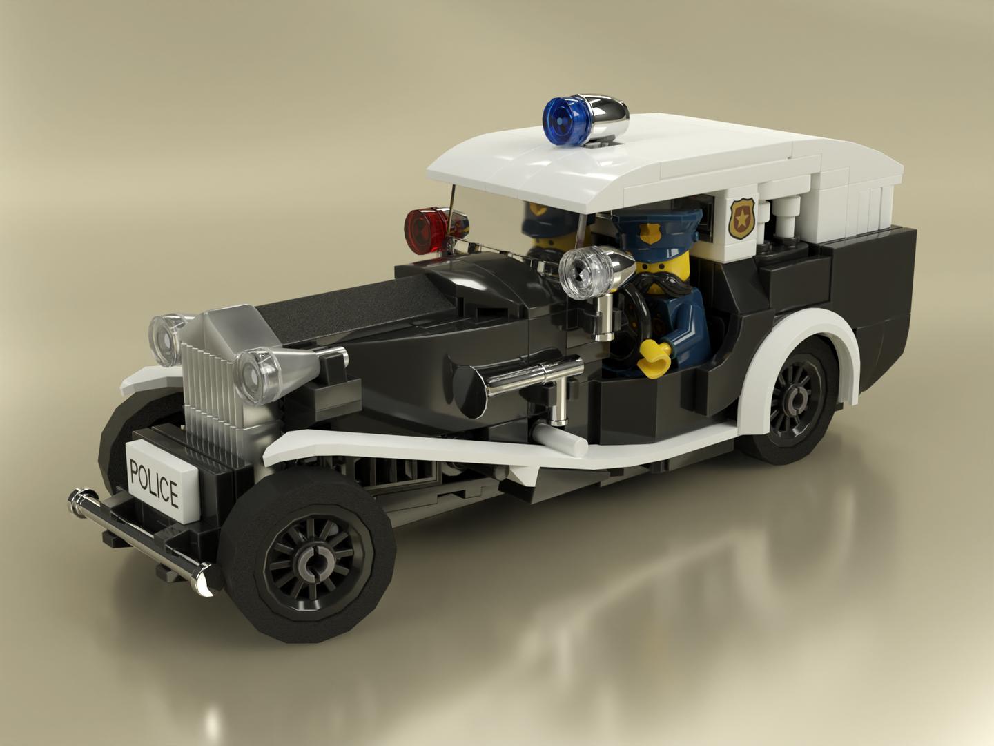 Vintage Police Car
