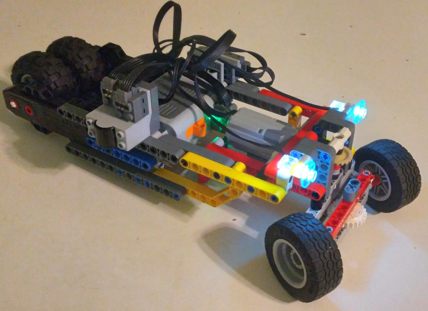 Fast Technic Rc Car V1 (Dual Buggy Motors)