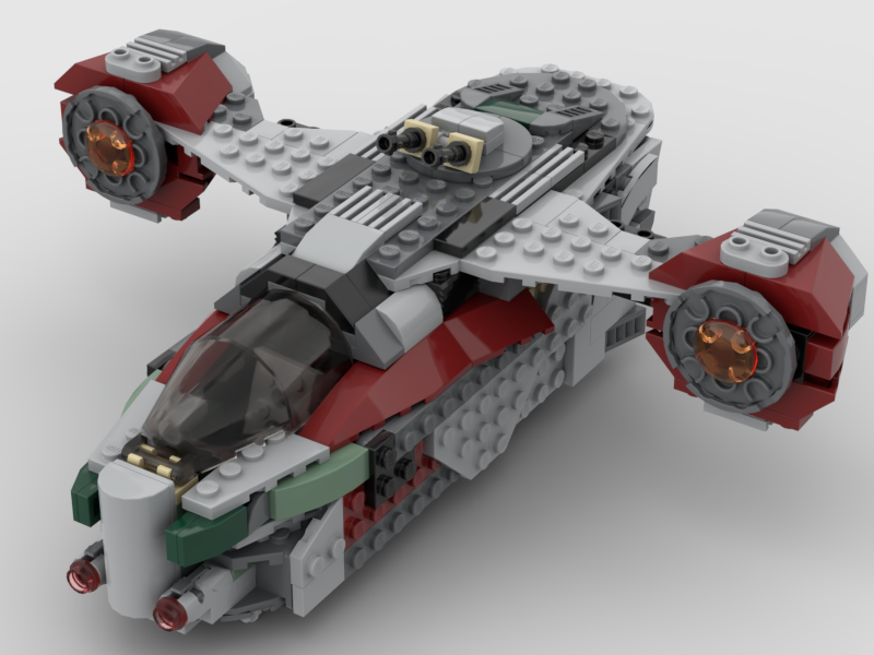 Boba Fett's RazorCrest alternate build