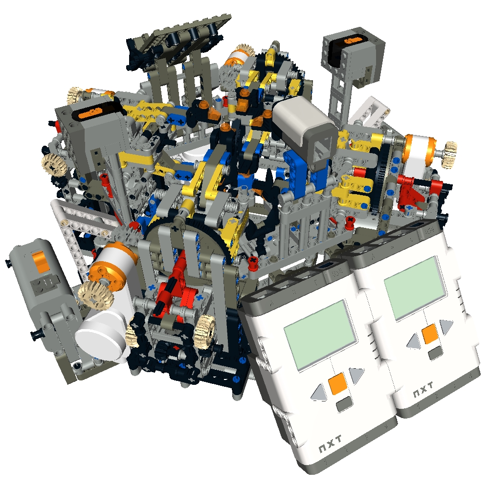 NXT Cube Machine - Cube Solver