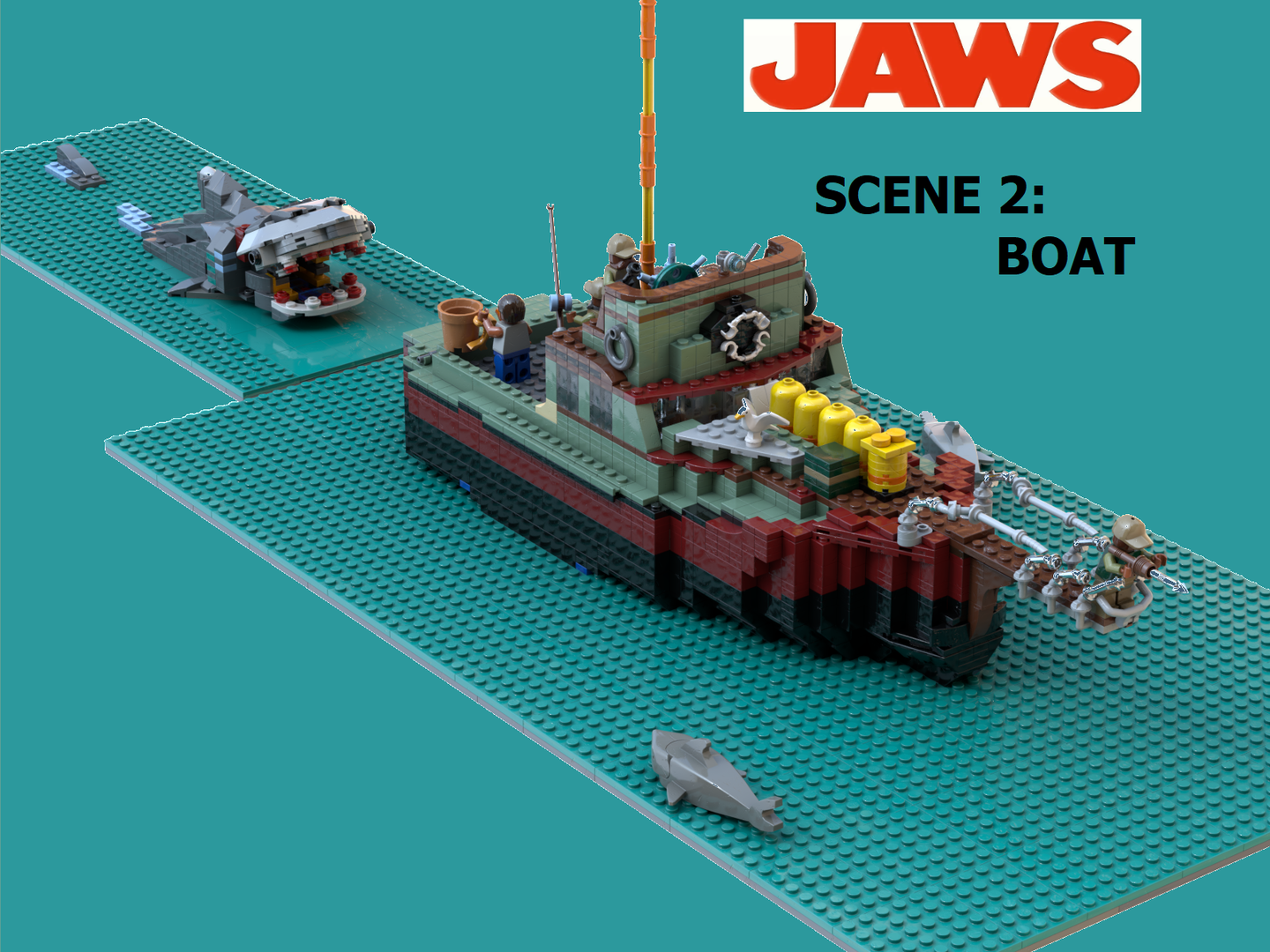 JAWS (1975) Scene 2: Boat "ORCA"