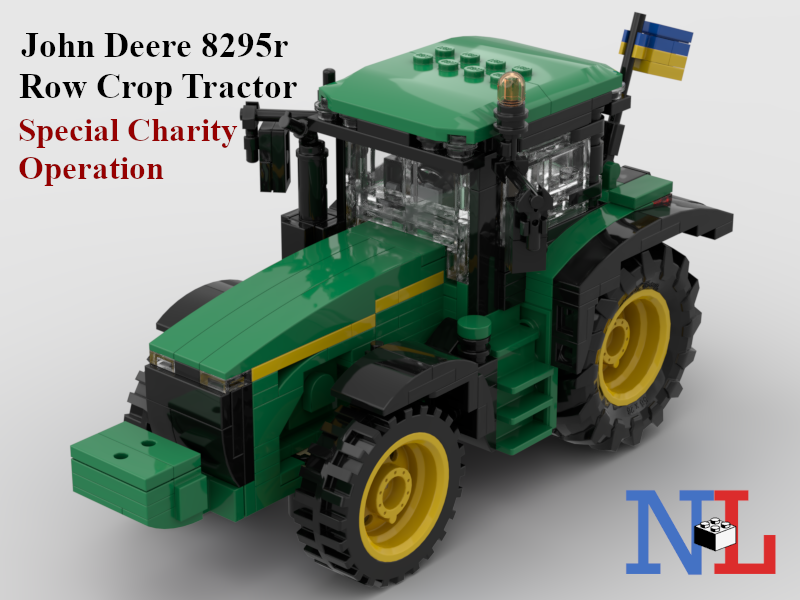 John Deer 8295r Tractor 1:35