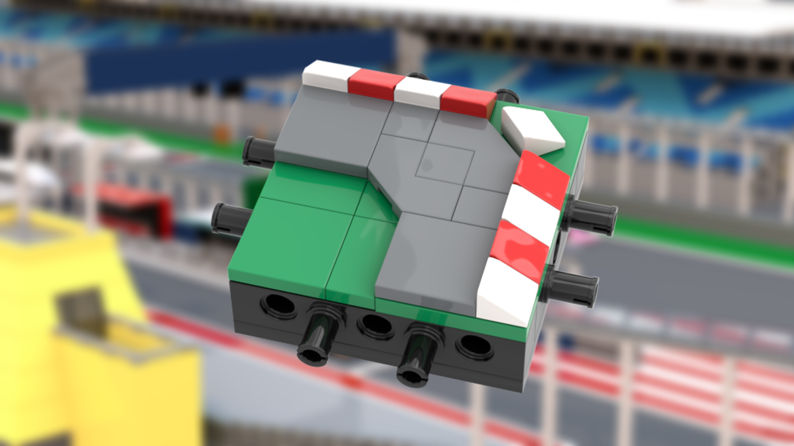 Alternative Modular Midi Race Track Turn