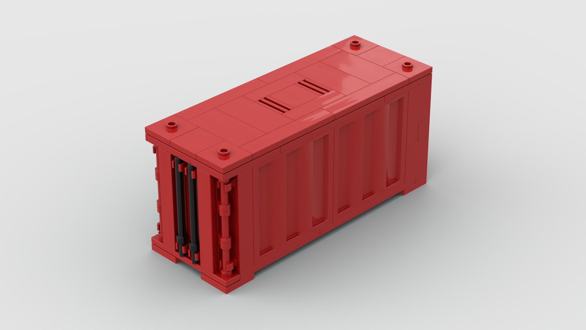 20ft Container with corrugated walls