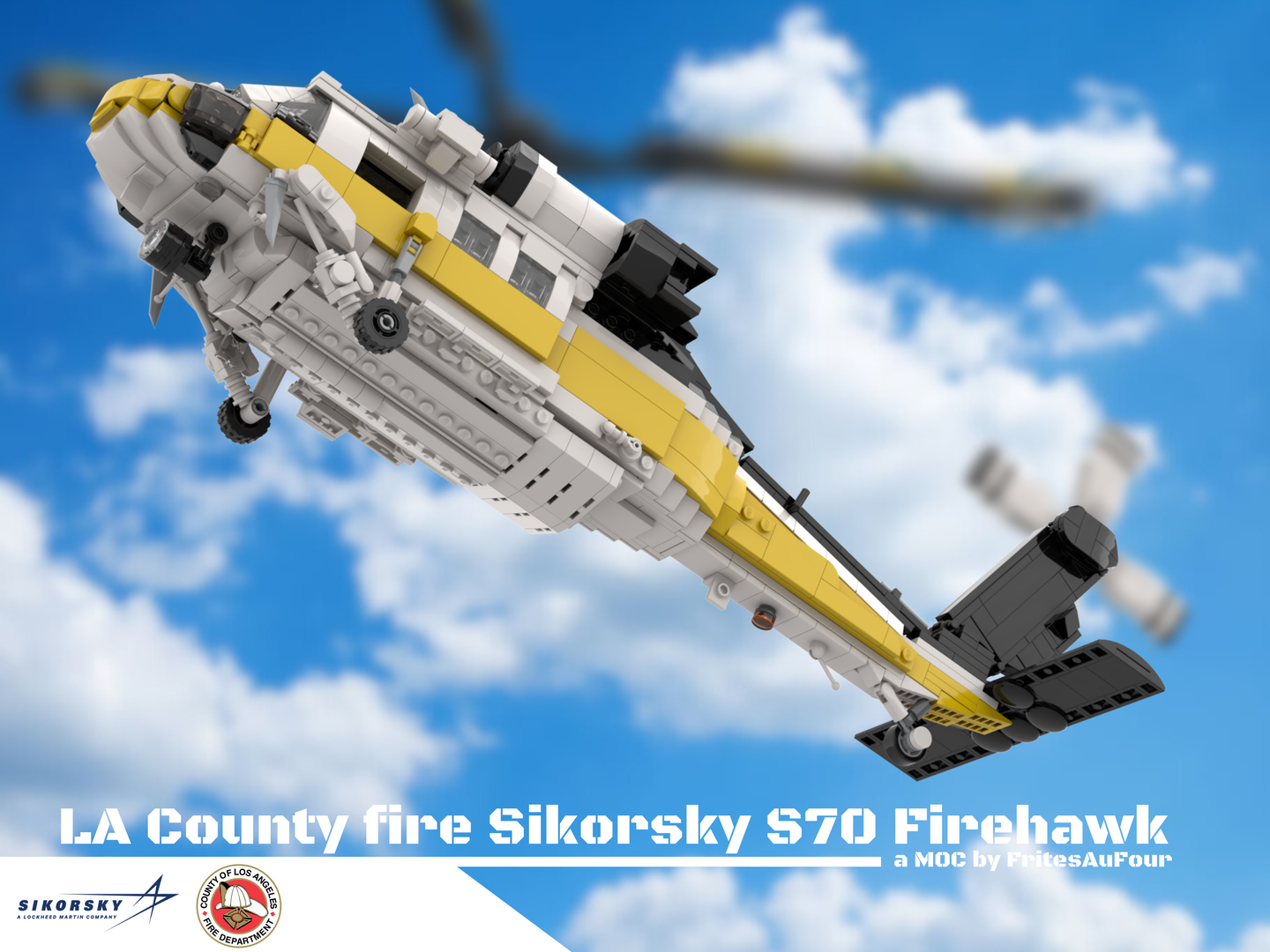 L.A. County fire Sikorsky S-70 Firehawk