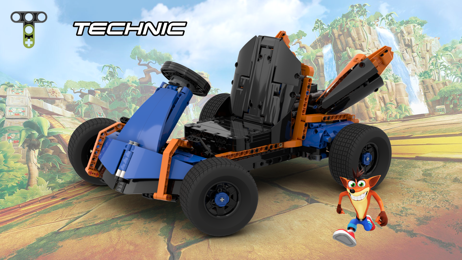 42141 Crash Team Racer - McLaren alternate build alternate build