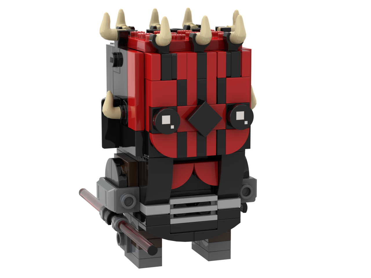 Dual Blade Dude BrickHeadz