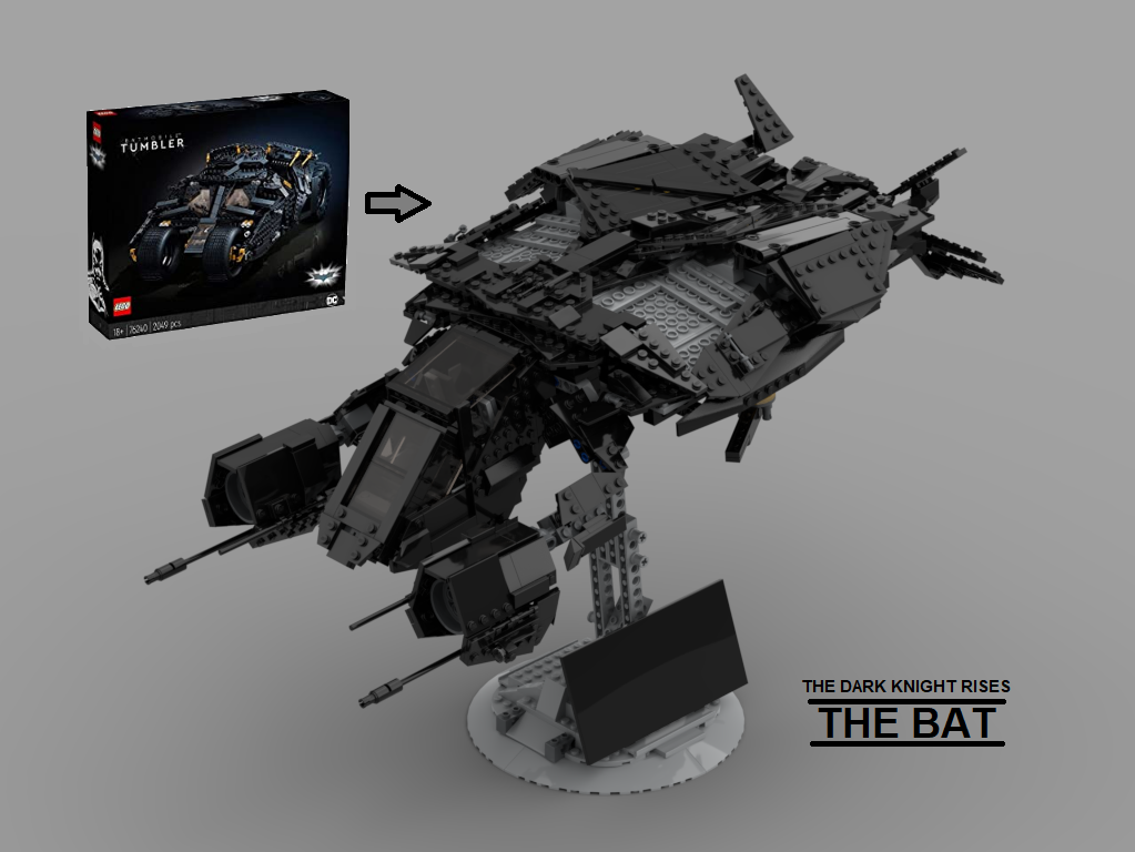 UCS The Dark Knight Rises Batwing- The Bat