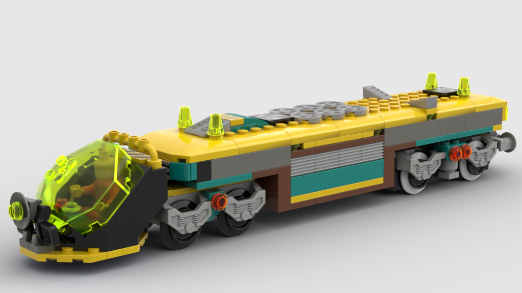 Rock Raiders Train Locomotive