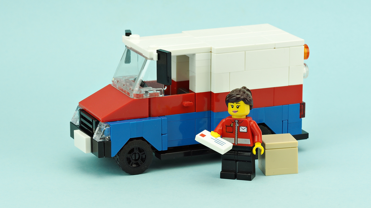 Postman truck