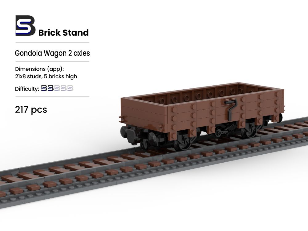 Gondola Wagon 2 axles