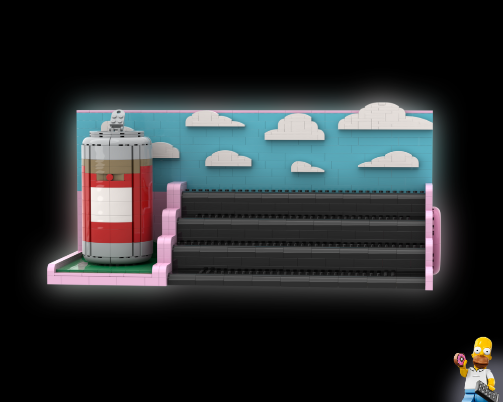 The Simpsons CMF - Minifigures Display Stand