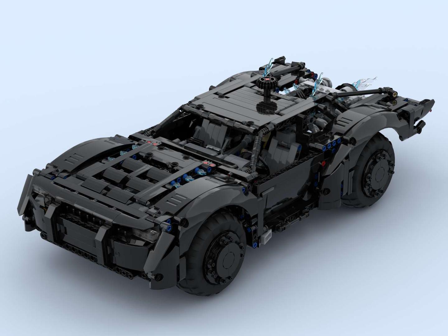 *Upgraded* 2022 Batmobile based on the 42127 Set