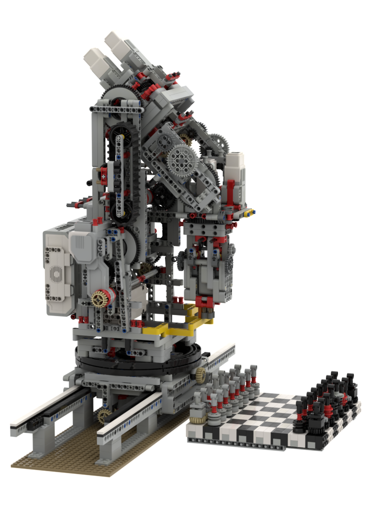 EV3 Robotic Arm with 7 DOF + Gripper