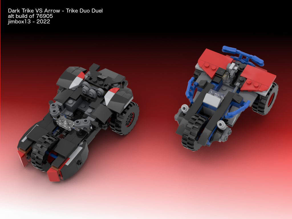 Trike Duo - Dark VS Arrow Alt of 76905 alternate build