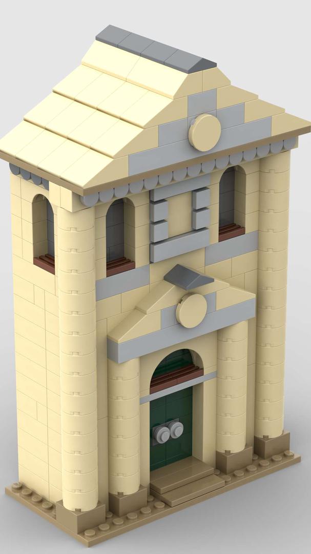 Venice Chase MOC - Venice Library (decommissioned church)