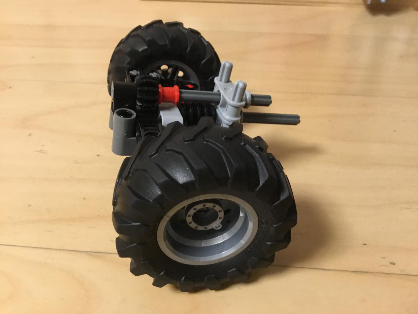 The narrowest front axle