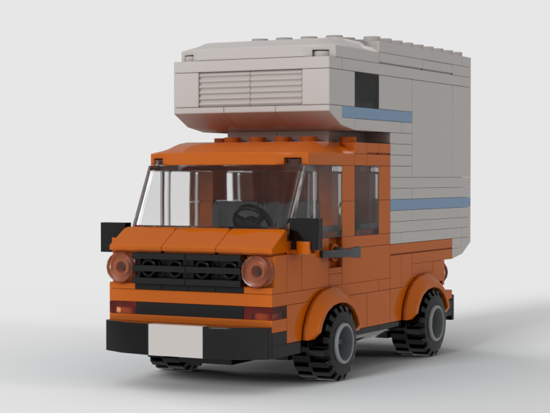 VW-T3 Doka with Pickup Camper