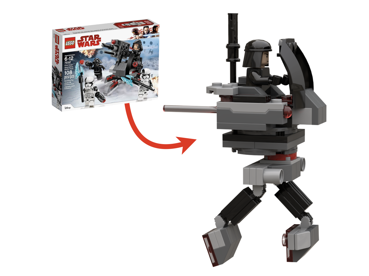 75197 - First Order Walker alternate build