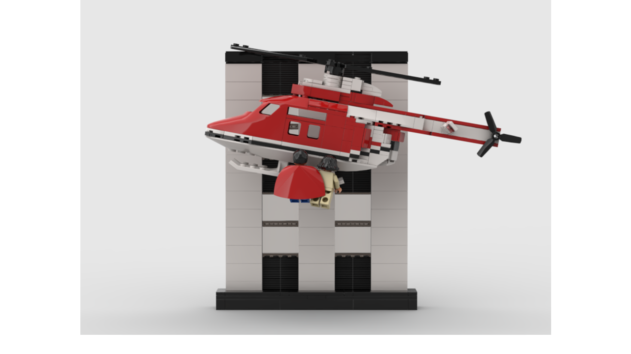 Superman 1978: Helicopter scene