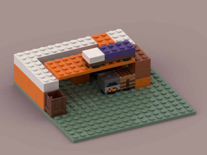 21178 Loft House alternate build