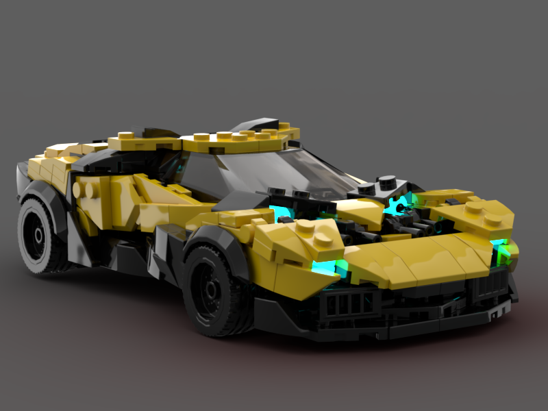 Armored Hypercar(yellow)