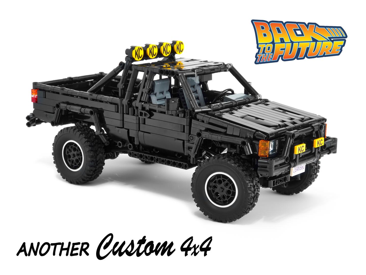 Toyota 4x4 SR5 Xtracab Truck / Hilux Pickup - Back to the Future - EXTRA DETAILED Version