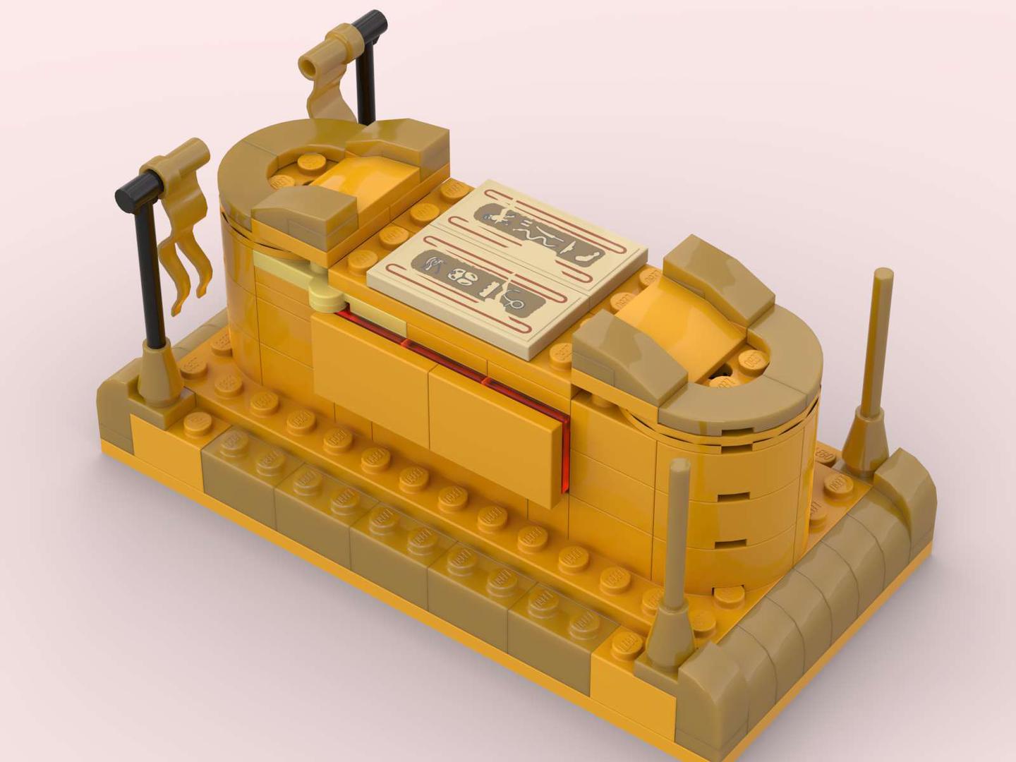 Gou'ald inspired sarcophagus