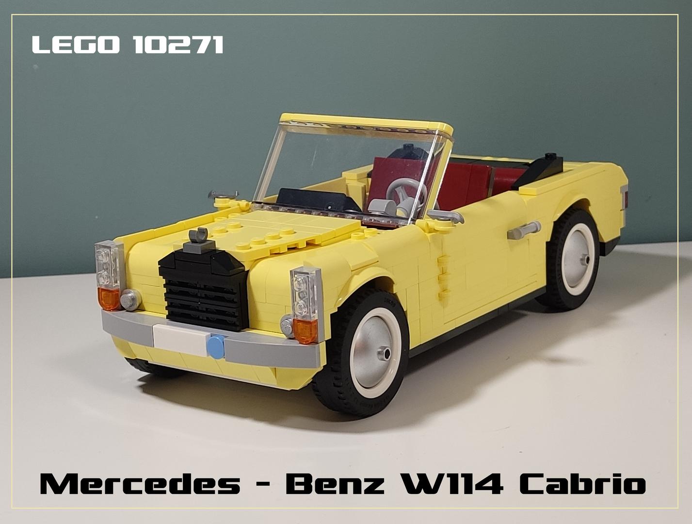 10271 Mercedes - Benz W114 Cabrio alternate build