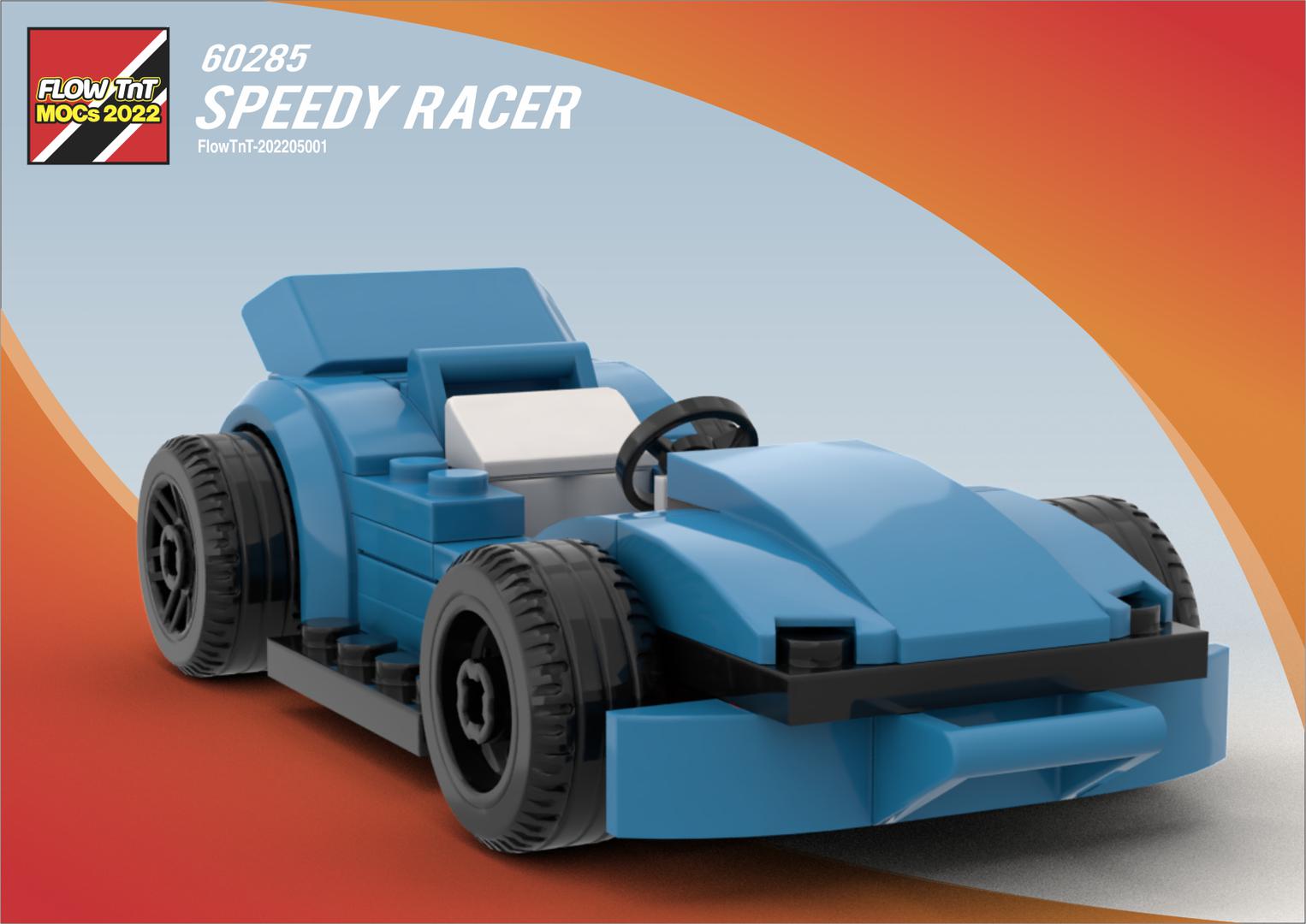 Lego Racing Moc 60285 | Speedy Racer (MOC-112580) - LEGO MOC | MOC Tracker