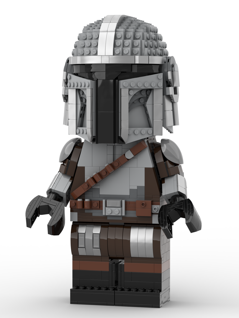 Maxifigure stand for Mandalorian helmet