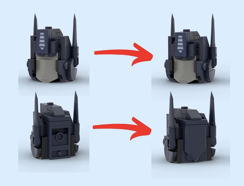Optimus's head MOD